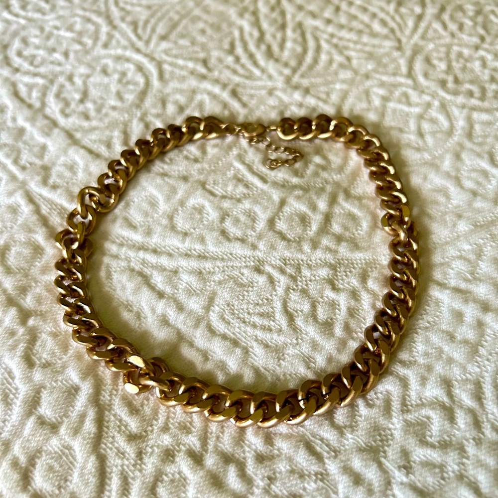 Chunky Gold Chain Necklace